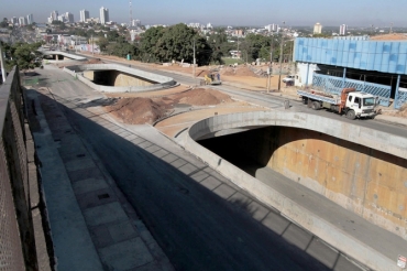 Trincheira da Jurumirim: novo bloqueio temporrio para execuo de servios na obra