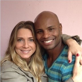 Leticia Spiller e Antonio Firmino