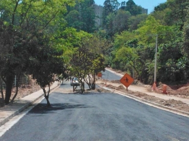 Pavimenta��o foi iniciada antes da remo��o das �rvores em obra da Avenida Perimetral Parais�polis, em S�o Paulo, SP 