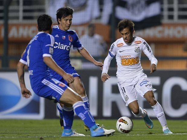 Neymar lembrou do amigo Ganso, que trocou o Santos pelo S�o Paulo