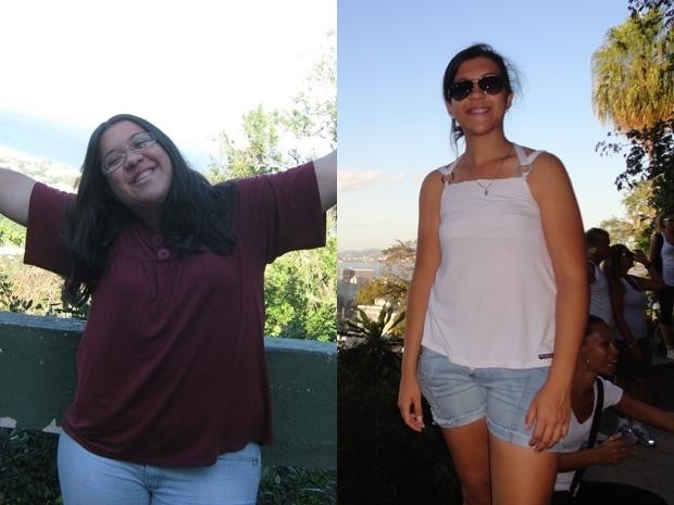 Ela saiu do manequim 54 para o 38/40 e teve que mudar todo o guarda-roupa