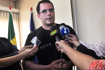 Delegado Gianmarco Paccola  o responsvel pelo inqurito do caso