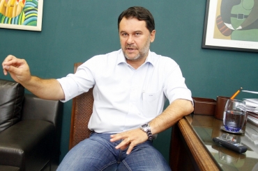 O deputado eleito Oscar Bezerra, que acredita que apoio a Taques 