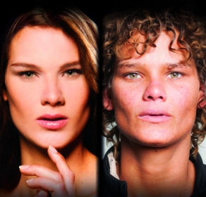 Me de Loemy, Elizabeth Marques, em frente  sua casa na cidade de Lucas do Rio Verde