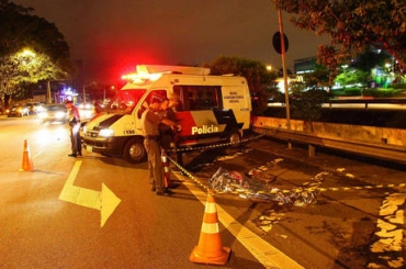 Homem morreu no local antes da chegada do socorro mdico