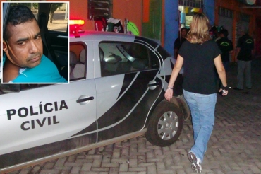 Os policiais civis contaram com o apoio da PF em Cceres para prender traficante Bira