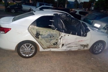 Kia Cerato envolvido em acidente foi apreendido na casa do motorista, que, por sua vez, ainda n�o se apresentou � pol�cia