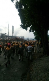 Funcionrios tiveram que deixar empresa