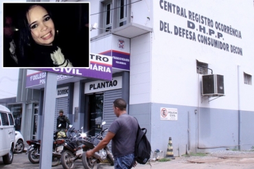 Ana Cludia (detalhe) foi morta durante assalto em mercado de Vrzea Grande