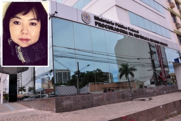 A procuradora Elizabeth Kobayashi (detalhe) abriu inqurito para apurar possvel falhas em clculos feitos pelo TRE-MT