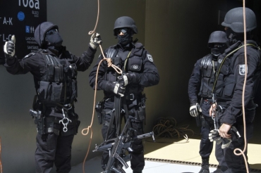 Os policiais participavam de uma pr�-seletiva para o Curso de Opera��es Especiais (Coesp)