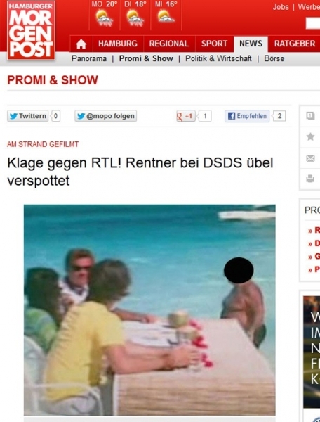 Aposentado foi chamado de 