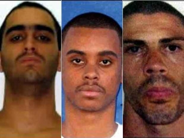 A partir da direira: Playboy, Peixe e Fu da Mineira