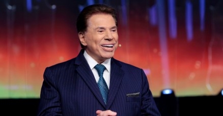Silvio Santos durante apresentao do Trofu Imprensa
