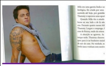 A foto, feita por Fernando Torquatto, est� na biografia do ator 