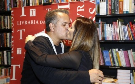 Orlando Morais e a enteada Cleo Pires