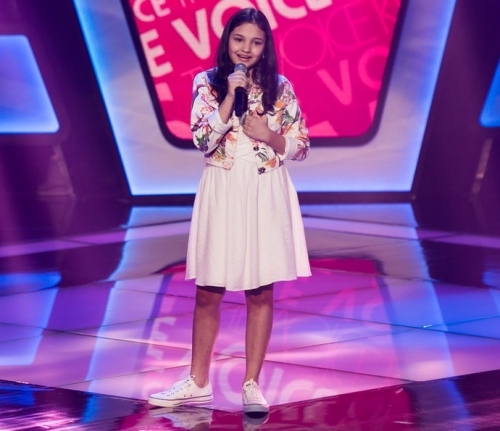 Ana Rosa, de Sinop, foi primeira criana do Estado a se apresentar no programa da Rede Globo