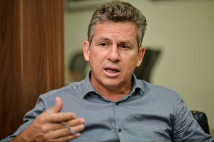 O prefeito de Cuiab, Mauro Mendes: vice ficar quatro anos na funo