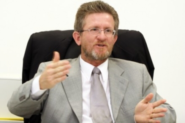 Presidente da Amam, Jos� Arimat�a, que defende o pol�mico projeto do senador Blairo Maggi