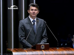 O senador mato-grossense Jos Medeiros