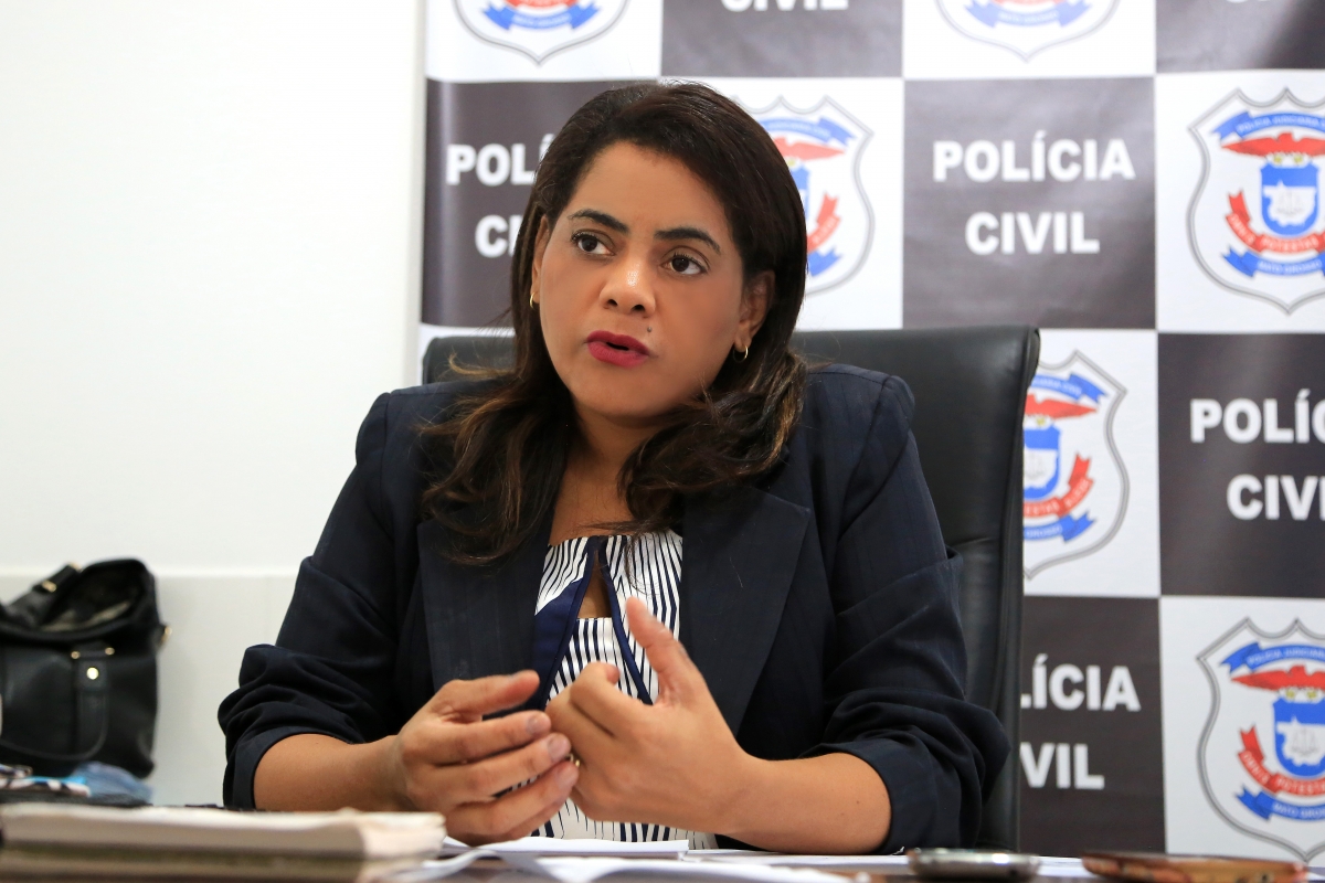 Delegada titular da DHPP, Anaide Barros de Souza