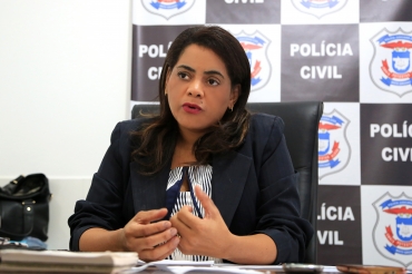 Delegada titular da DHPP, Anaide Barros de Souza