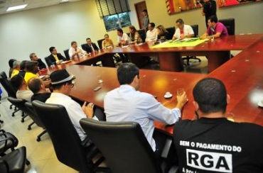 Reuni�o do F�rum Sindical para discutir RGA 