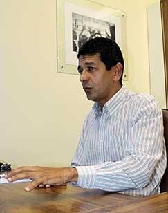 Clodoaldo Barbosa, presidente do SEEB, v falha na segurana bancria