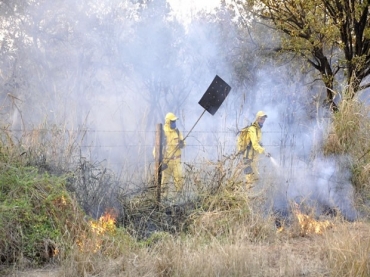 Queimadas colocaram em risco empresas na regi�o do Distrito Industrial 