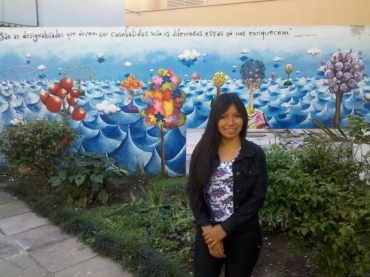 Denize planeja atuar como enfermeira em sua aldeia