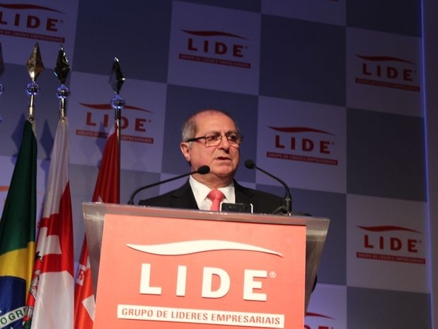 Ministro Paulo Bernardo participou de evento com empresrios nesta segunda-feira (27) em So Paulo