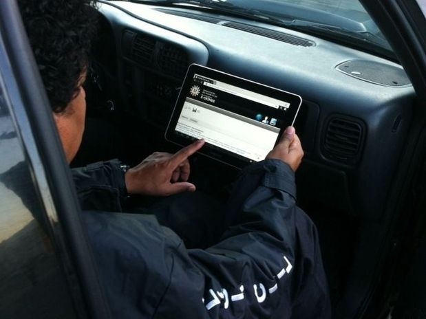 Tablets auxiliaro no trabalho de agentes e delegados