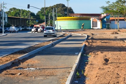 A Secretaria Municipal de Obras estima que at dezembro a obra esteja finalizada