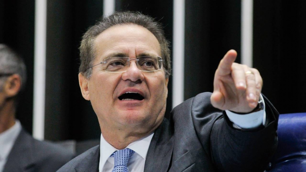 O presidente do Senado, Renan Calheiros (PMDB-AL)