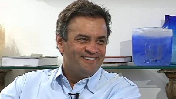 Aecio Neves Veja Entrevista (VEJA.com/VEJA)