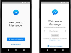 Messenger, do Facebook, permitir� a entrada de pessoas sem perfil na rede social.