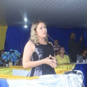 A prefeita de Bom Jardim (MA), Lidiane Leite