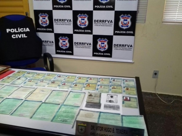 Operao apreendeu 127 CNHs e documentos furtados e falsificados