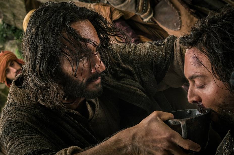 O ator Rodrigo Santoro interpreta Jesus no filme 'Ben-Hur'