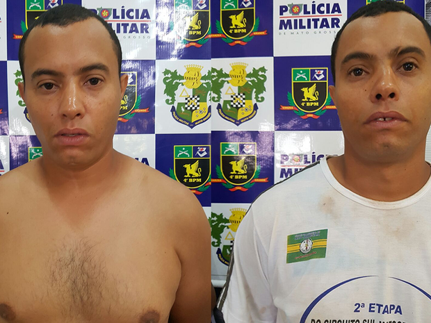 Isaas e Isaac Campos Pereira, de 33 anos, j possuem cinco passagens na polcia