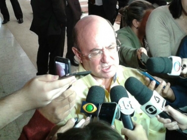 Jos Riva prestou depoimento sobre esquema nesta tera 