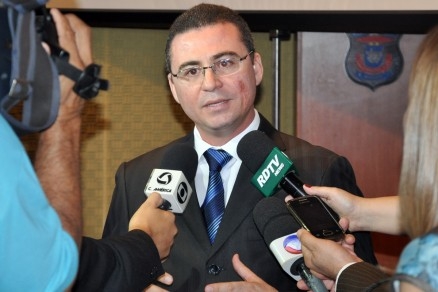 O delegado Anderson Veiga, que investiga o caso