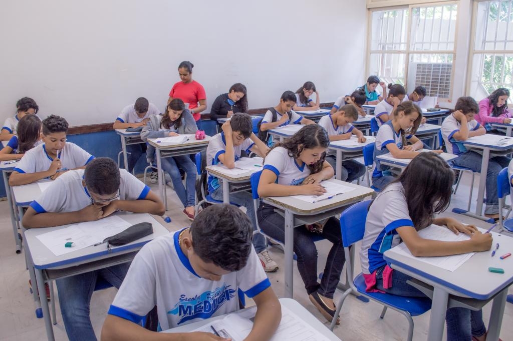 Mais de 56 mil estudantes em Mato Grosso realizam avaliao da alfabetizao - Foto por: Milton Figueiredo Mais de 56 mil estudantes em Mato Grosso realizam avaliao da alfabetizao
