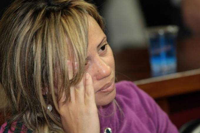 Adriana Almeida, a viva da Mega-Sena, foi considerada culpada por morte do marido (Roberto Moreyra/Extra/Ag. O Globo/VEJA)