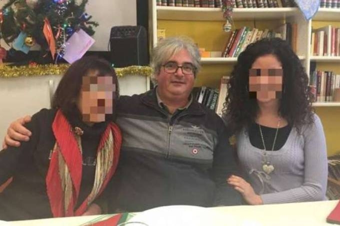 O padre Don Andrea Contin: orgias com vrias mulheres (Reproduo/Twitter/VEJA.com)