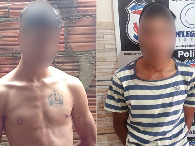 Dois assaltantes que fugiram foram presos um dia aps a tentativa de roubo (Foto: Divulgao/PM)