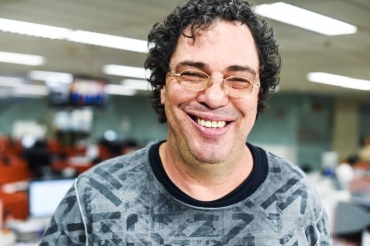 O ex-jogador e hoje comentarista esportivo Casagrande falou sobre o vcio no programa 'Encontro' desta sexta-feira (Heitor Feitosa/VEJA.com)