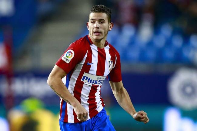 O zagueiro Lucas Hernndez  acusado de agredir a namorada Amelia Lorente (Gonzalo Arroyo Moreno/Getty Images)