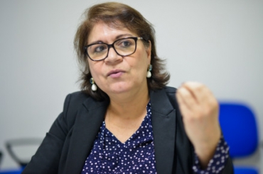 A juiza da Vara da Inf�ncia e da Juventude da Comarca de Cuiab�, Gleide Bispo Santos