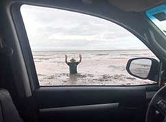 Lavoura com milho foi submersa pelas �guas da chuva, na fazenda da presidente do SR de Campo Novo do Parecis